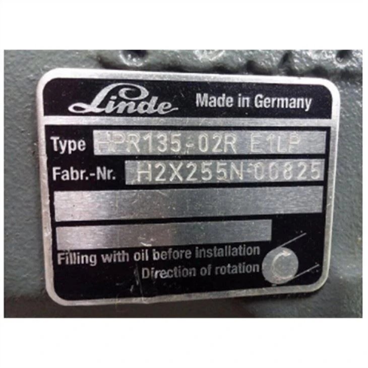 لیند HPR سری HPR-055 HPR-075 HPR-105 HPR-135 HPR-165 HPR-210 HPR-280-02R پمپ پیستونی هیدرولیک HPR-135-02R E1LP