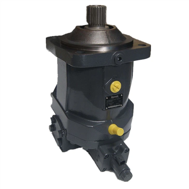 پمپ پیستونی سری A6VM A6VM107 Rexroth الکترونیکی A6VM107HD1D/63W-VZB017B پمپ پلانجر هیدرولیک