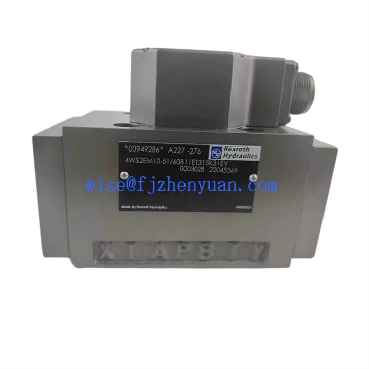 Original Rexroth 4WS 4WS2EM 4WS2EM10 Series 4WS2EM10-51/20B11ET315K31EV Servo Reversing Valve